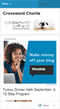 Mobile Screenshot of crosswordcharlie.wordpress.com
