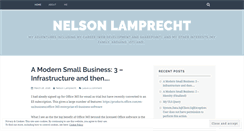 Desktop Screenshot of nelsonlamprecht.wordpress.com