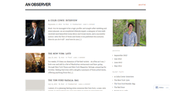 Desktop Screenshot of anewobserver.wordpress.com