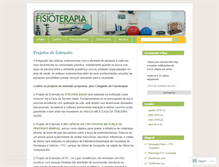 Tablet Screenshot of fisioterapiaftc.wordpress.com