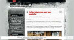 Desktop Screenshot of mobilejournalists.wordpress.com