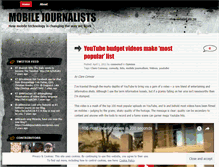 Tablet Screenshot of mobilejournalists.wordpress.com