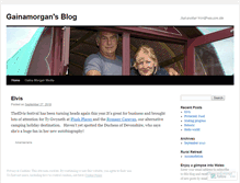 Tablet Screenshot of gainamorgan.wordpress.com