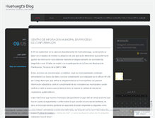 Tablet Screenshot of huehuegt.wordpress.com