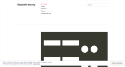 Desktop Screenshot of lizmurphyart.wordpress.com