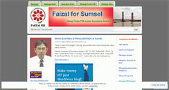 Desktop Screenshot of faizalforsumsel.wordpress.com