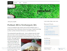 Tablet Screenshot of penwheel.wordpress.com