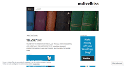 Desktop Screenshot of mdivelbiss.wordpress.com
