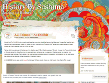 Tablet Screenshot of historybysushima.wordpress.com