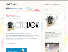 Tablet Screenshot of cityvoxbs.wordpress.com