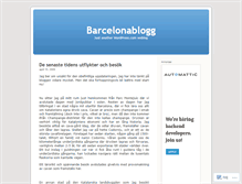 Tablet Screenshot of barcelonablogg.wordpress.com