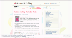Desktop Screenshot of modernhi.wordpress.com