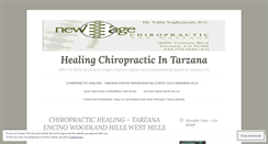 Desktop Screenshot of newagechiro.wordpress.com