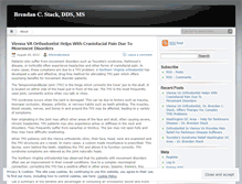 Tablet Screenshot of drbrendanstack.wordpress.com