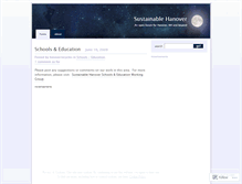 Tablet Screenshot of hanoverrecycles.wordpress.com