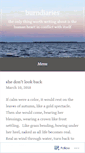 Mobile Screenshot of burndiaries.wordpress.com