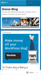 Mobile Screenshot of cedance.wordpress.com