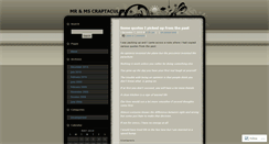 Desktop Screenshot of craptaculars.wordpress.com