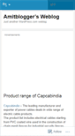 Mobile Screenshot of amitblogger.wordpress.com