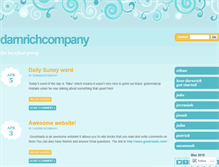 Tablet Screenshot of darnrichcompany.wordpress.com