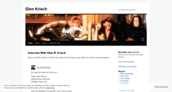 Desktop Screenshot of glenkrisch.wordpress.com