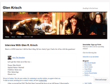 Tablet Screenshot of glenkrisch.wordpress.com