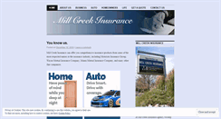 Desktop Screenshot of millcreekinsurance.wordpress.com