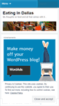 Mobile Screenshot of eatingindallas.wordpress.com