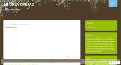 Desktop Screenshot of micreatividad1.wordpress.com