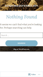 Mobile Screenshot of academiedefrance2011.wordpress.com