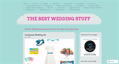 Desktop Screenshot of bestweddingstuff.wordpress.com