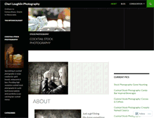 Tablet Screenshot of cheriloughlinphotography.wordpress.com