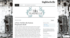 Desktop Screenshot of bigbluebelle.wordpress.com