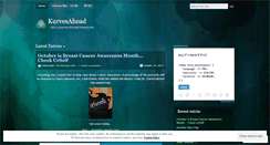 Desktop Screenshot of kurvesahead.wordpress.com