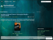Tablet Screenshot of kurvesahead.wordpress.com