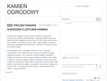 Tablet Screenshot of kamienogrodowy.wordpress.com