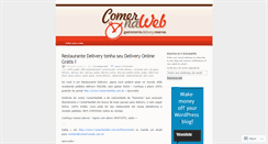 Desktop Screenshot of comernaweb.wordpress.com