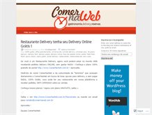 Tablet Screenshot of comernaweb.wordpress.com