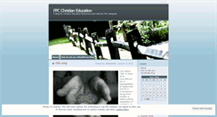 Desktop Screenshot of fpcchristianed.wordpress.com