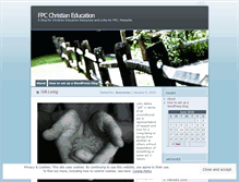 Tablet Screenshot of fpcchristianed.wordpress.com