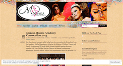 Desktop Screenshot of maisonmonica.wordpress.com