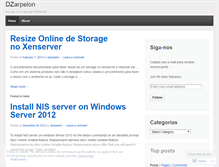 Tablet Screenshot of dzarpelon.wordpress.com