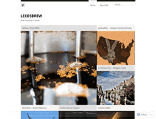 Tablet Screenshot of leedsbrew.wordpress.com