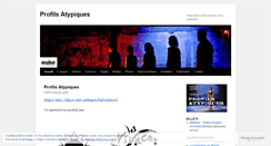 Desktop Screenshot of profilsatypiques.wordpress.com