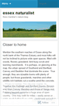 Mobile Screenshot of essexnaturalist.wordpress.com