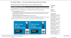 Desktop Screenshot of favaholic.wordpress.com