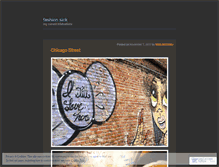 Tablet Screenshot of fashionsick.wordpress.com