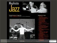 Tablet Screenshot of mephistojazz.wordpress.com