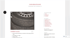 Desktop Screenshot of cosemeravigliose.wordpress.com