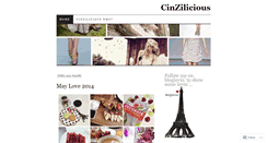 Desktop Screenshot of cinzee.wordpress.com